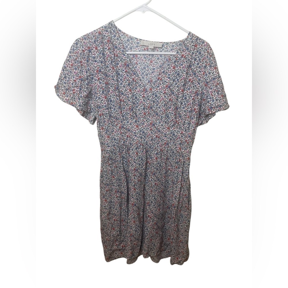 Loft floral dress-4